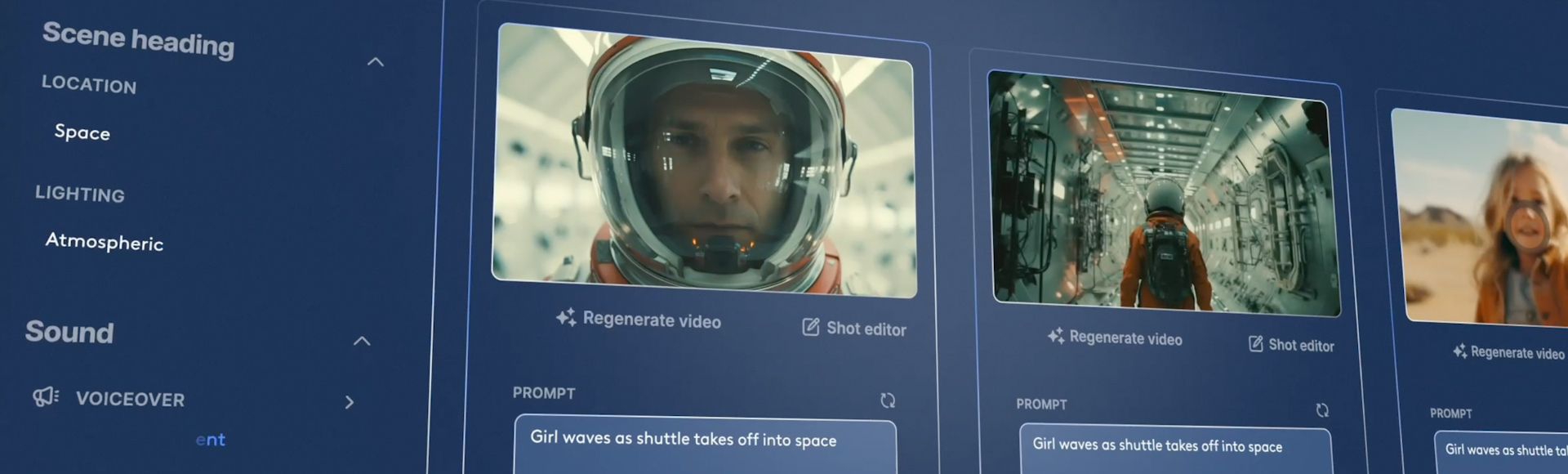 Pantalla aplicacion LTX studio